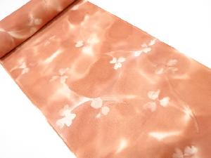 アンティーク　花模様　羽尺反物